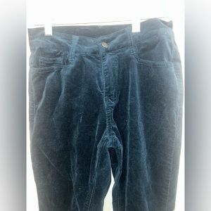 OFFERS OPEN! Teal velvet flare jeans size small 2/4